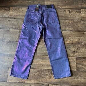 Levi's Purple Ankle & Cropped Jeans
